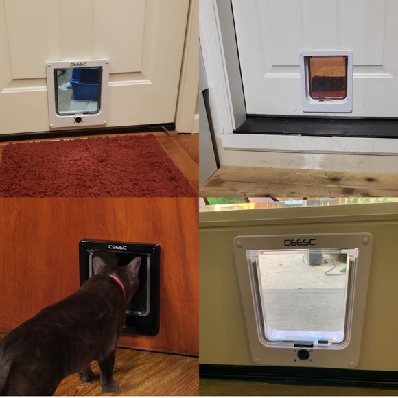 Magnetic Cat Door - Picture 3 of 7